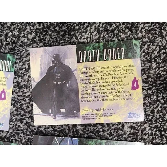 1993 Topps Star Wars Galaxy Trading Card Lot QTY:9 - Picture 7 of 7